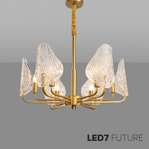 Ritz - Wave Shell Chandelier